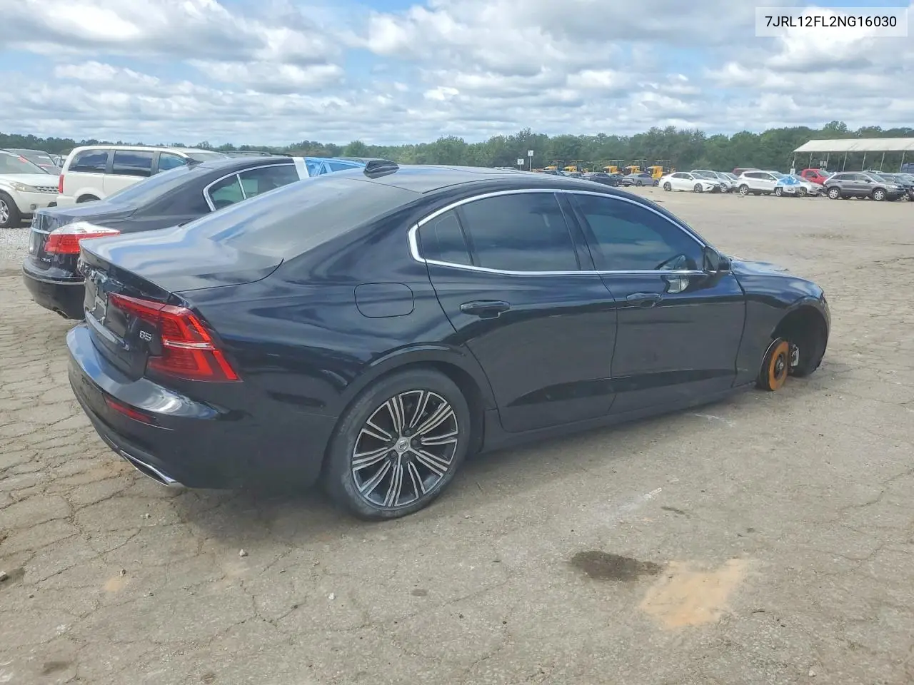 2022 Volvo S60 B5 Inscription VIN: 7JRL12FL2NG16030 Lot: 58433256
