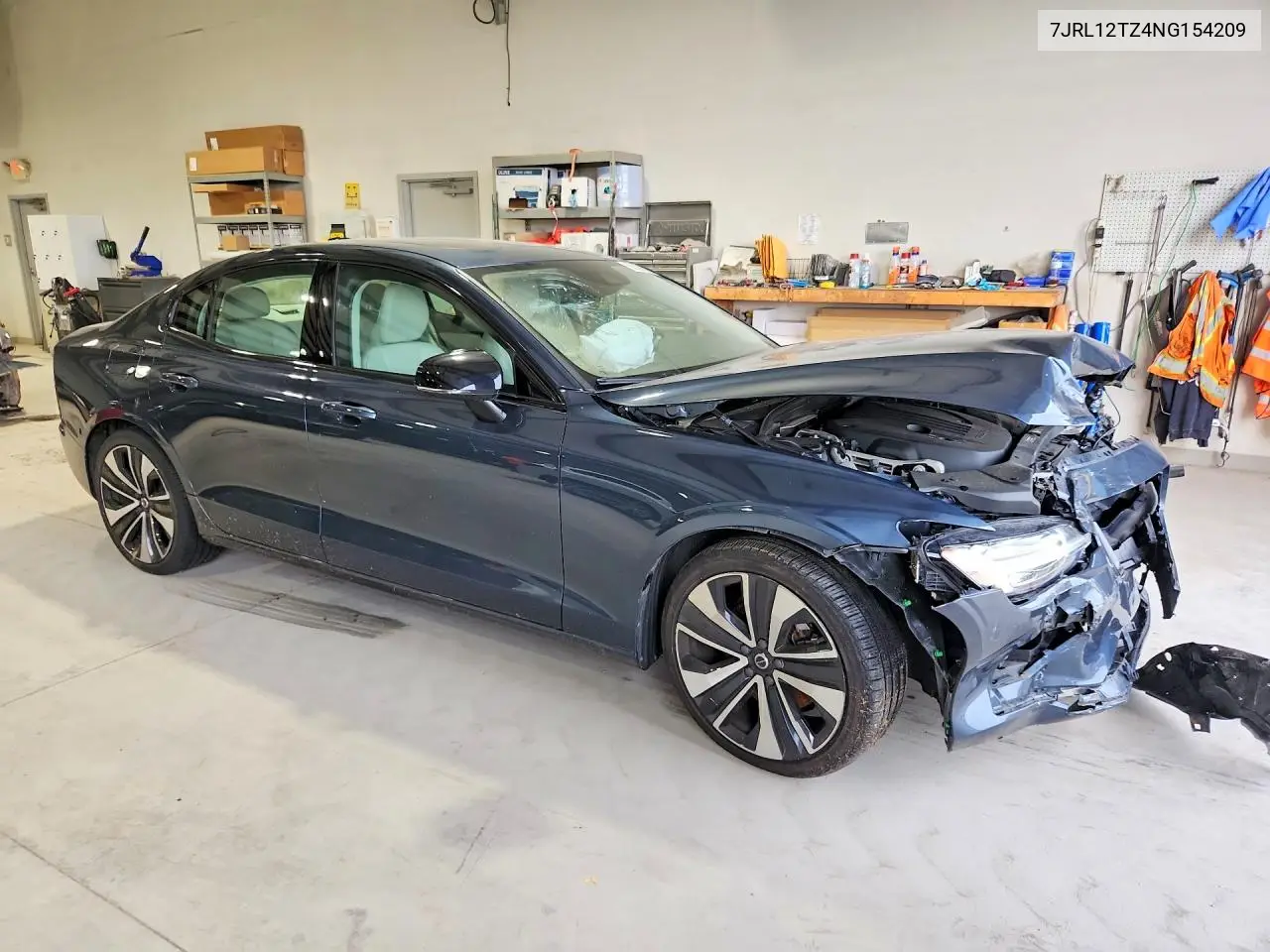 2022 Volvo S60 B5 Momentum VIN: 7JRL12TZ4NG154209 Lot: 60231026