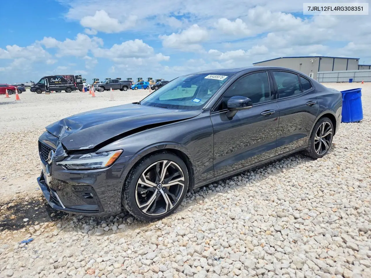 2024 Volvo S60 Plus VIN: 7JRL12FL4RG308351 Lot: 56485876
