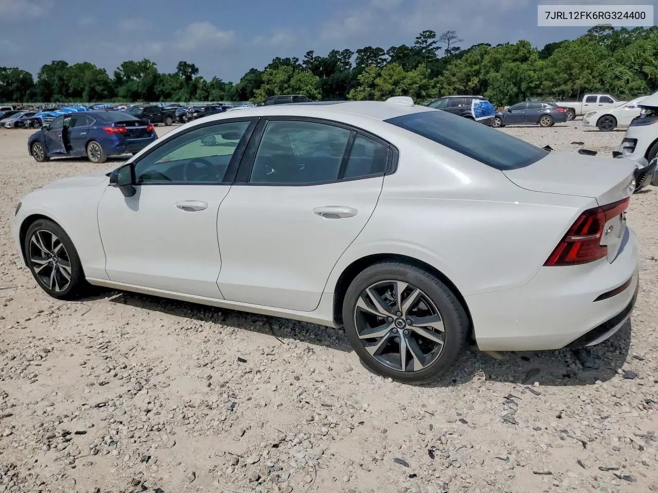 2024 Volvo S60 Core VIN: 7JRL12FK6RG324400 Lot: 59129256