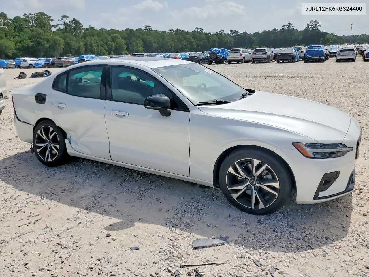 2024 Volvo S60 Core VIN: 7JRL12FK6RG324400 Lot: 59129256