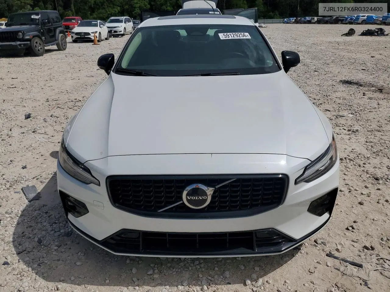 2024 Volvo S60 Core VIN: 7JRL12FK6RG324400 Lot: 59129256