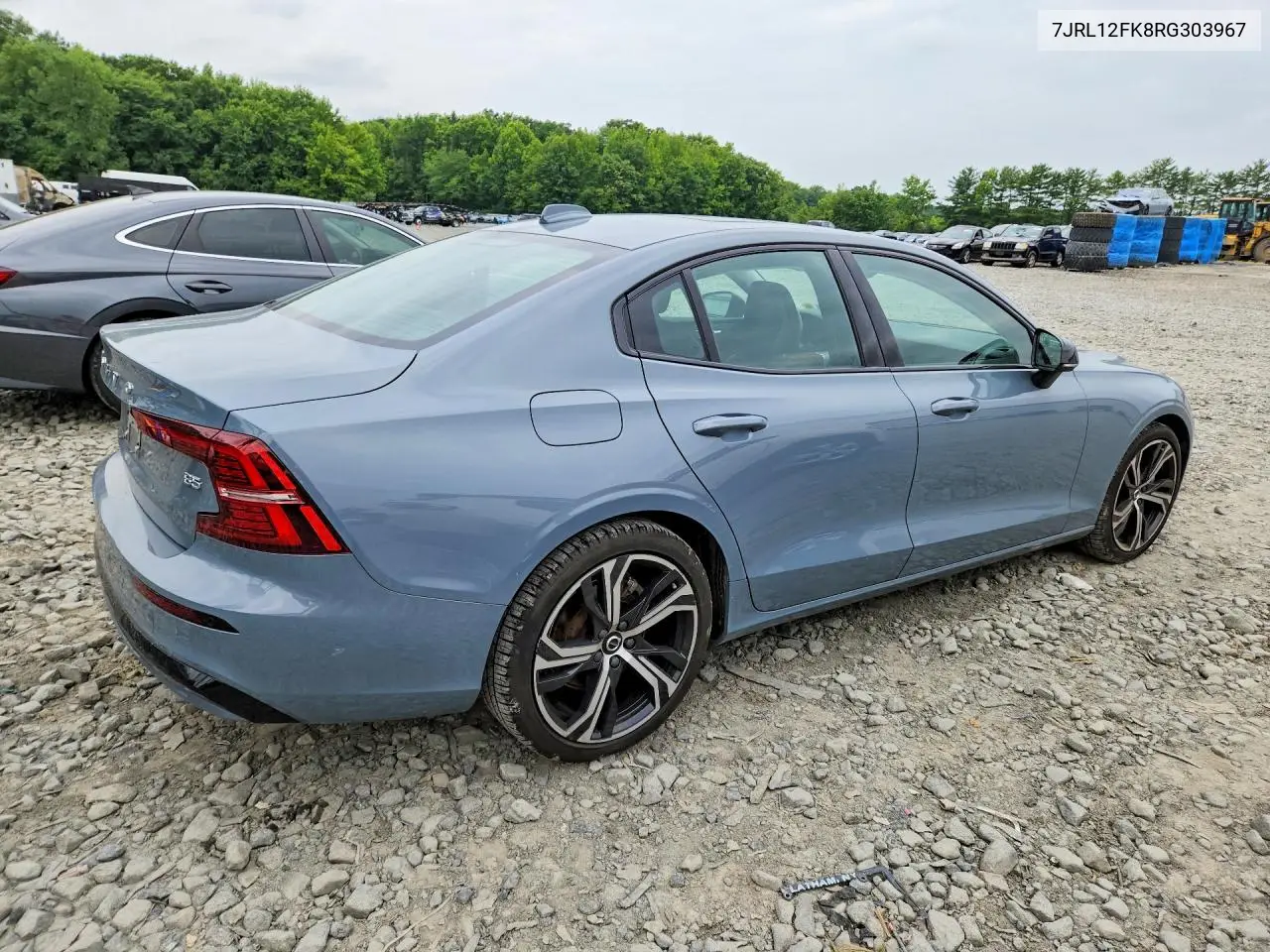 2024 Volvo S60 Core VIN: 7JRL12FK8RG303967 Lot: 60816296
