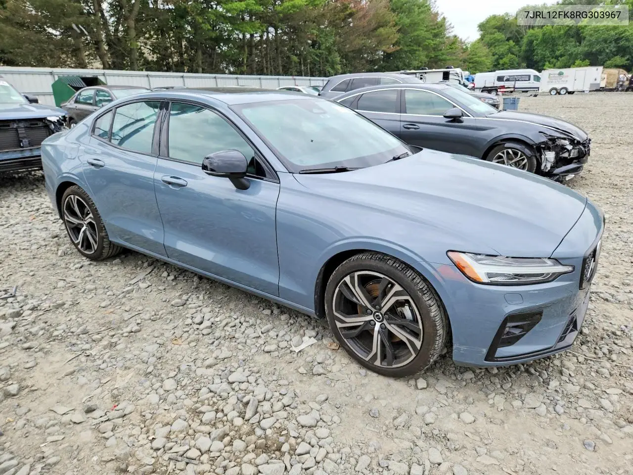 2024 Volvo S60 Core VIN: 7JRL12FK8RG303967 Lot: 60816296