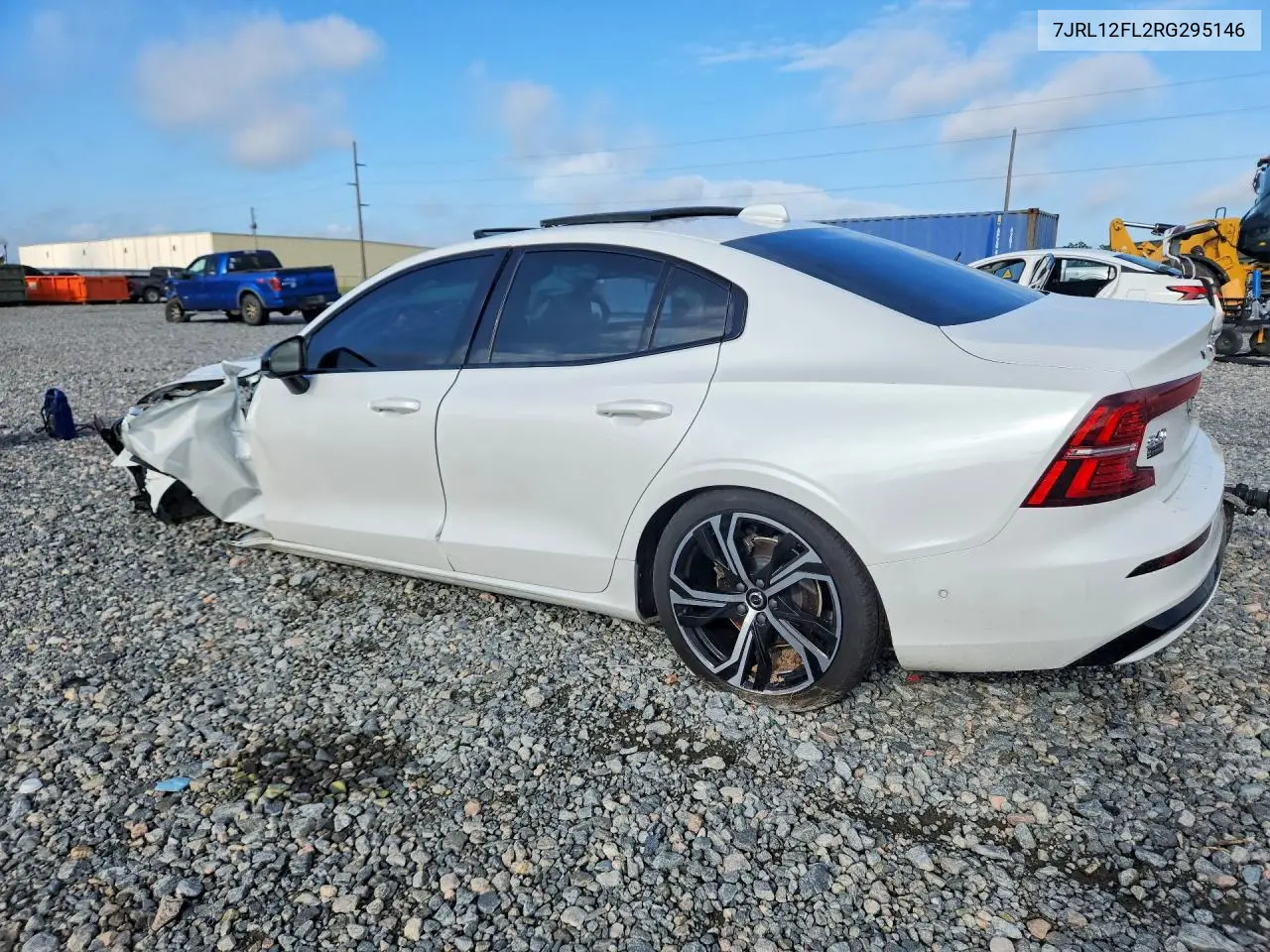 2024 Volvo S60 Plus VIN: 7JRL12FL2RG295146 Lot: 61950536