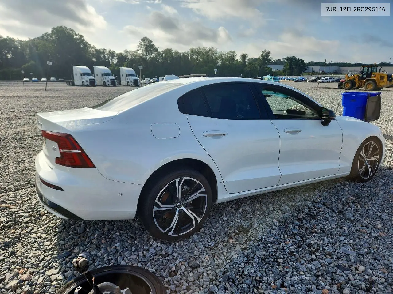 2024 Volvo S60 Plus VIN: 7JRL12FL2RG295146 Lot: 61950536