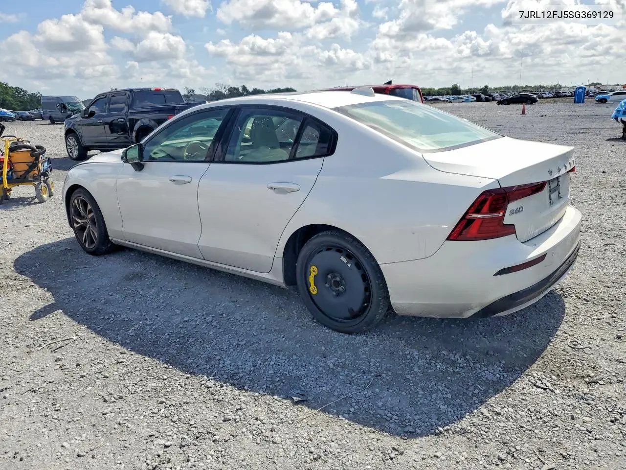 2025 Volvo S60 Core VIN: 7JRL12FJ5SG369129 Lot: 59590766