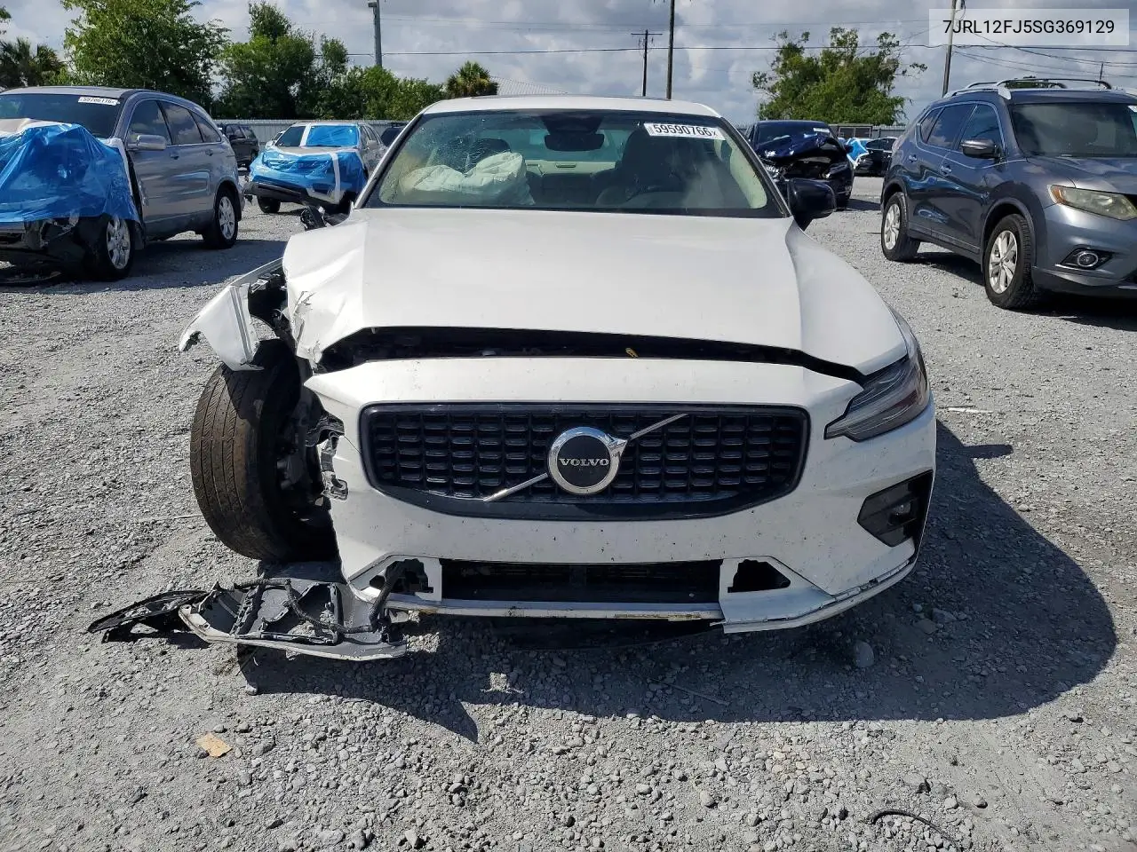 2025 Volvo S60 Core VIN: 7JRL12FJ5SG369129 Lot: 59590766