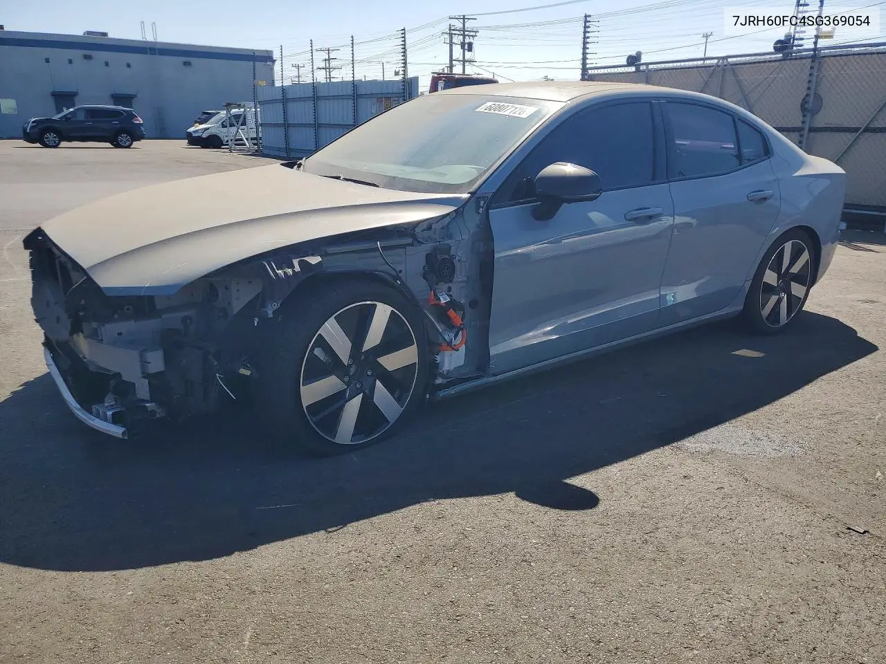 2025 Volvo S60 Plus VIN: 7JRH60FC4SG369054 Lot: 60807126