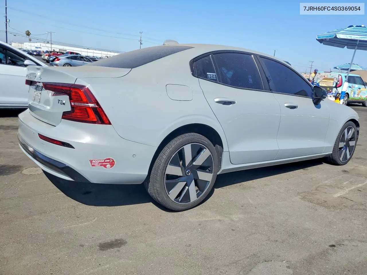 2025 Volvo S60 Plus VIN: 7JRH60FC4SG369054 Lot: 60807126
