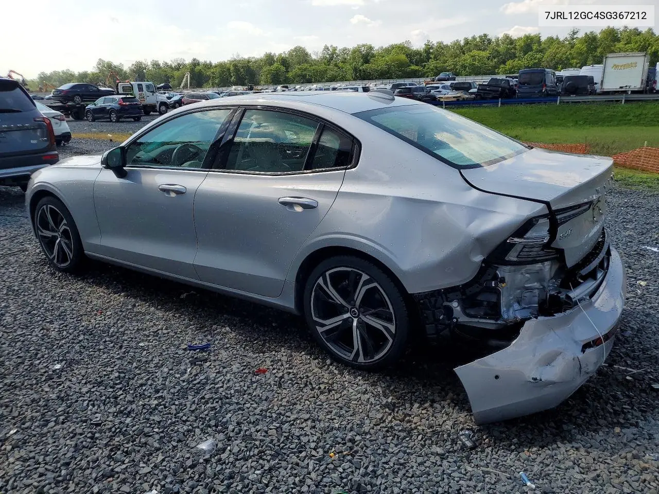 2025 Volvo S60 Plus VIN: 7JRL12GC4SG367212 Lot: 60954276