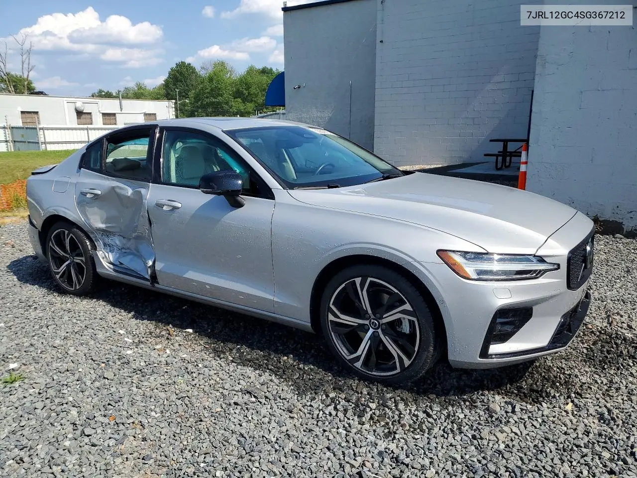 2025 Volvo S60 Plus VIN: 7JRL12GC4SG367212 Lot: 60954276