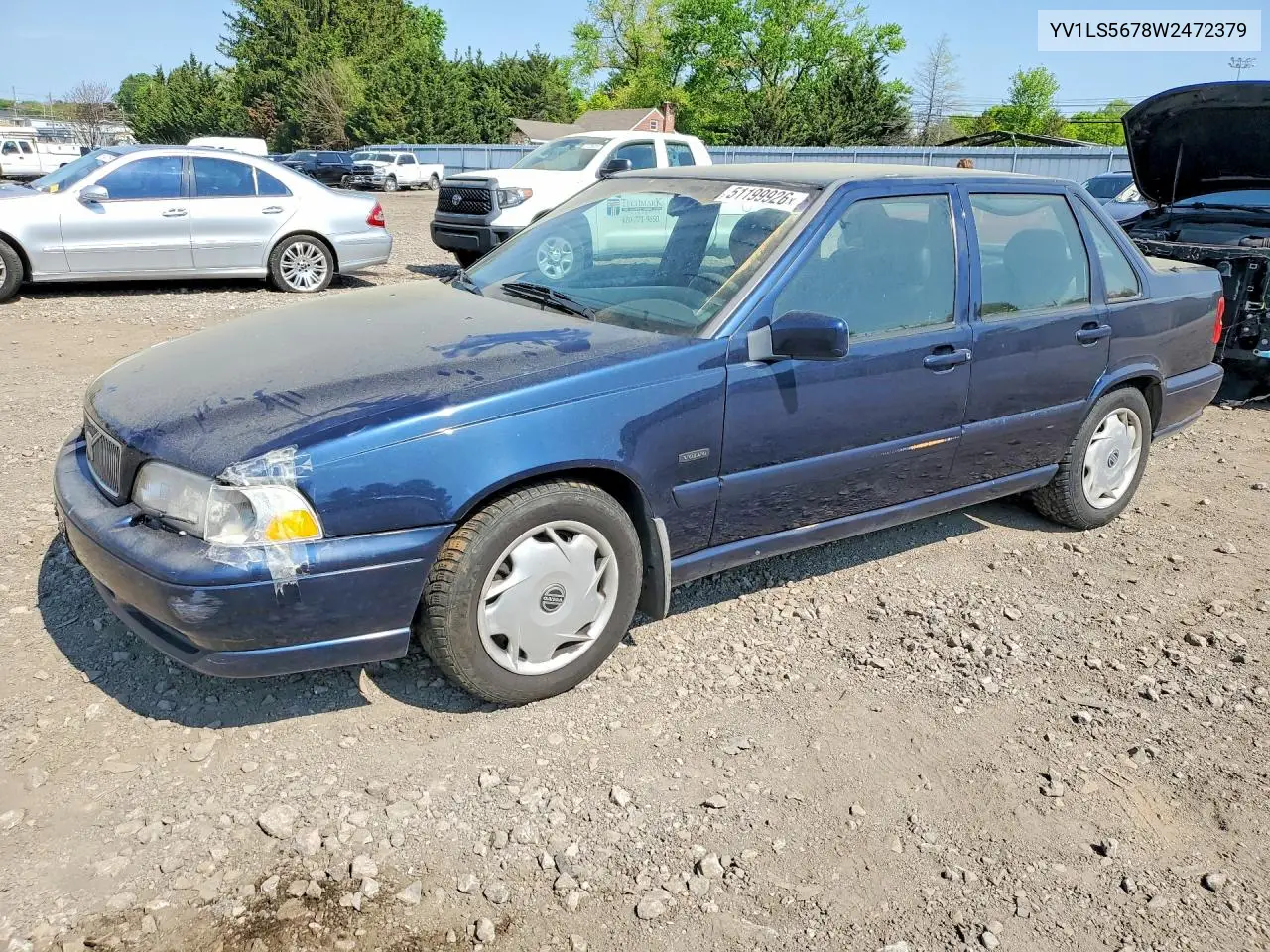 1998 Volvo S70 Glt VIN: YV1LS5678W2472379 Lot: 51199926