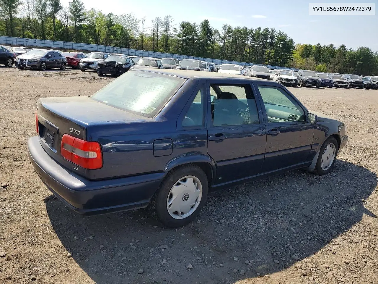 1998 Volvo S70 Glt VIN: YV1LS5678W2472379 Lot: 51199926