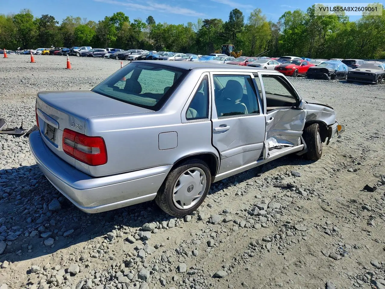 1999 Volv S70 VIN: YV1LS55A8X2609061 Lot: 49807766