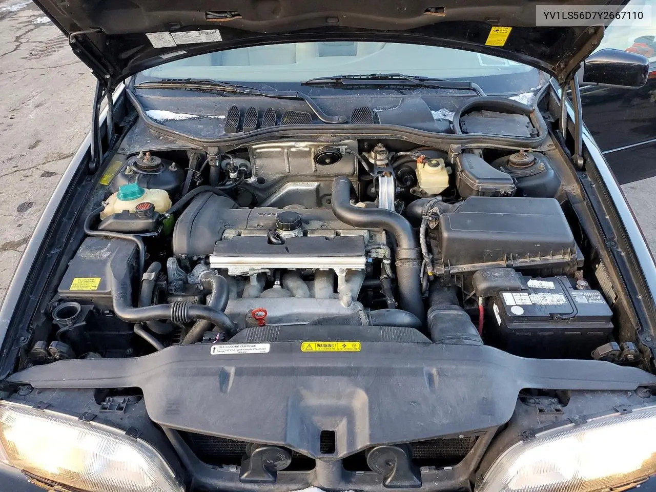2000 Volvo S70 Glt VIN: YV1LS56D7Y2667110 Lot: 75781345