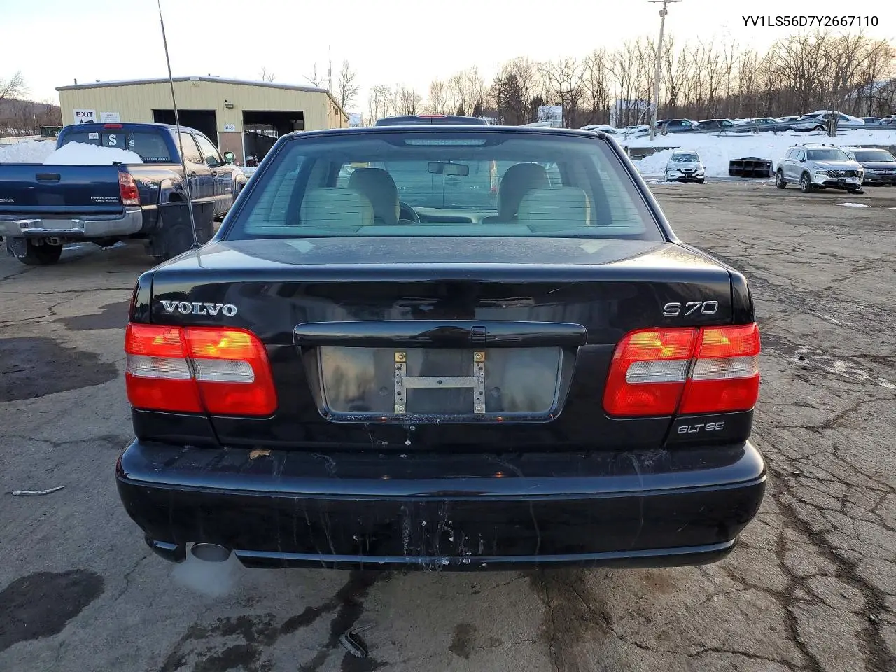 2000 Volvo S70 Glt VIN: YV1LS56D7Y2667110 Lot: 75781345