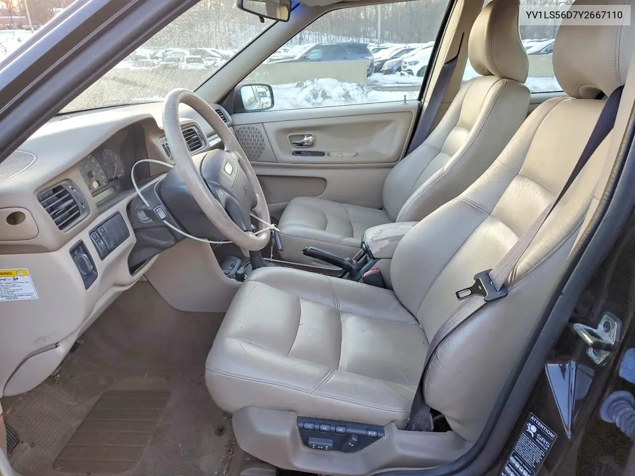 2000 Volvo S70 Glt VIN: YV1LS56D7Y2667110 Lot: 75781345