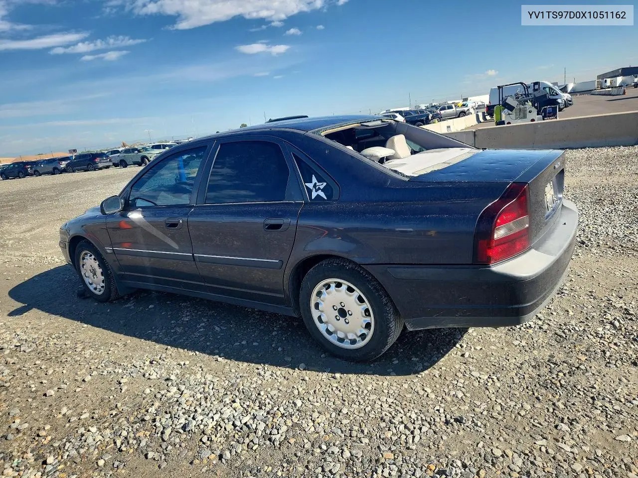 1999 Volvo S80 VIN: YV1TS97D0X1051162 Lot: 58929236