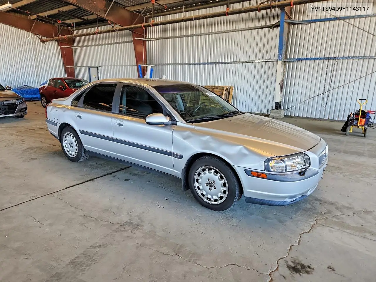 2000 Volvo S80 VIN: YV1TS94D9Y1143117 Lot: 54094036