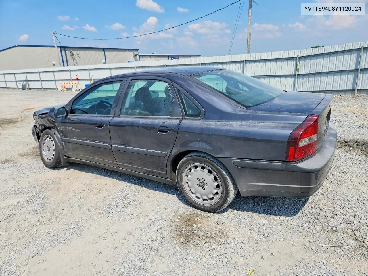 2000 Volvo S80 VIN: YV1TS94D8Y1120024 Lot: 61752926