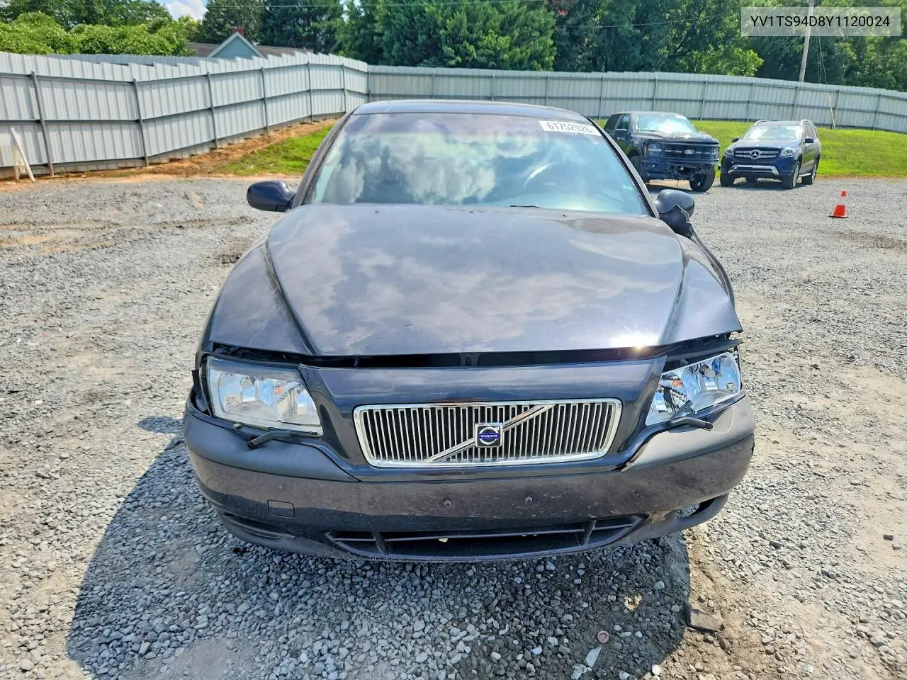 2000 Volvo S80 VIN: YV1TS94D8Y1120024 Lot: 61752926