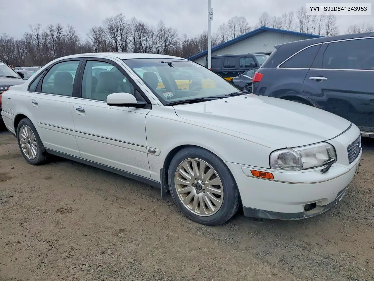 2004 Volvo S80 VIN: YV1TS92D841343953 Lot: 41947556