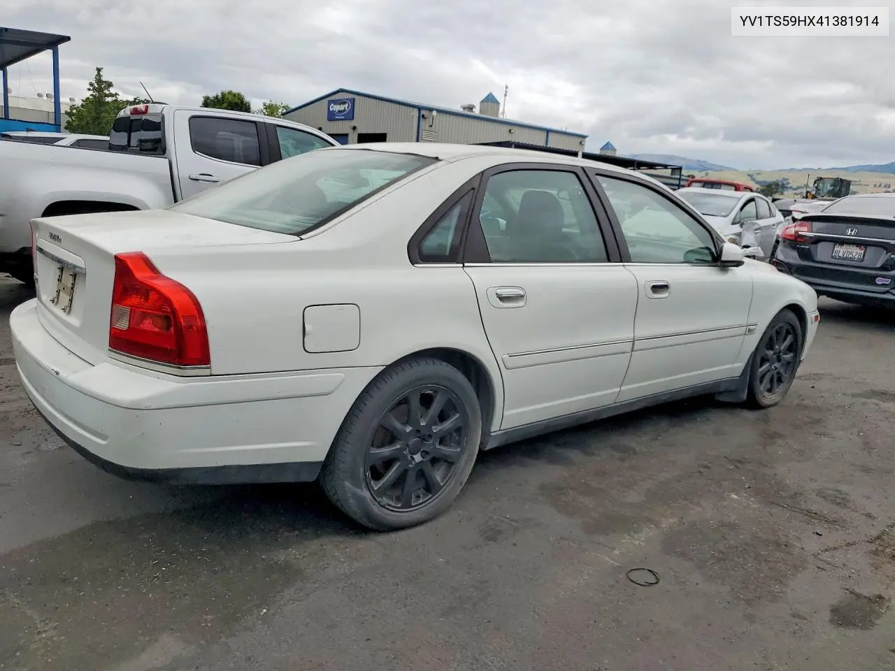 2004 Volvo S80 2.5T VIN: YV1TS59HX41381914 Lot: 52586856