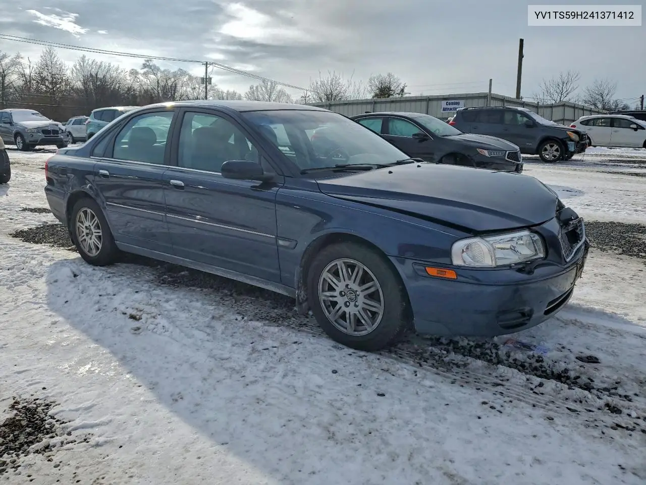 2004 Volvo S80 2.5T VIN: YV1TS59H241371412 Lot: 97323065