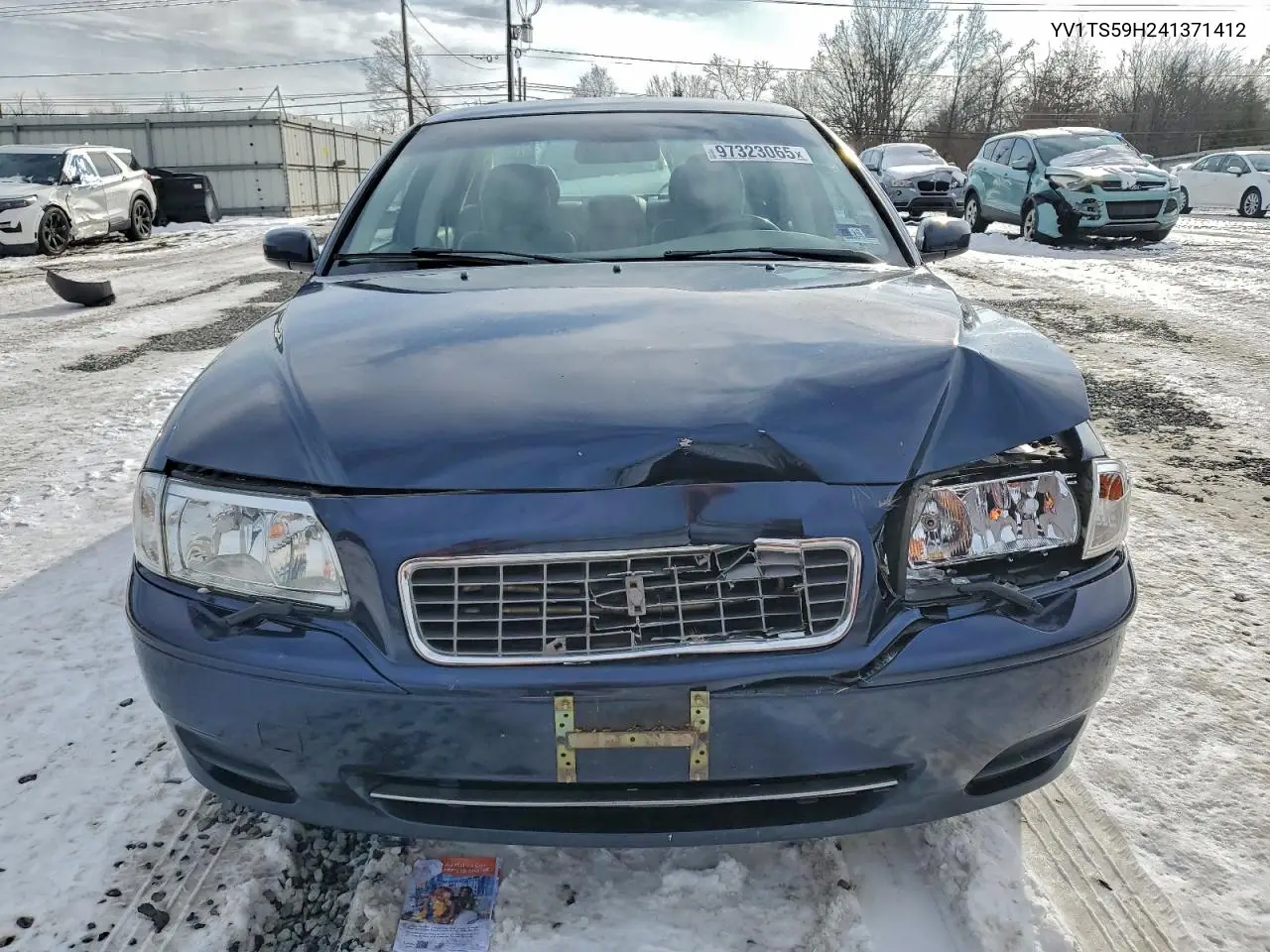 2004 Volvo S80 2.5T VIN: YV1TS59H241371412 Lot: 97323065