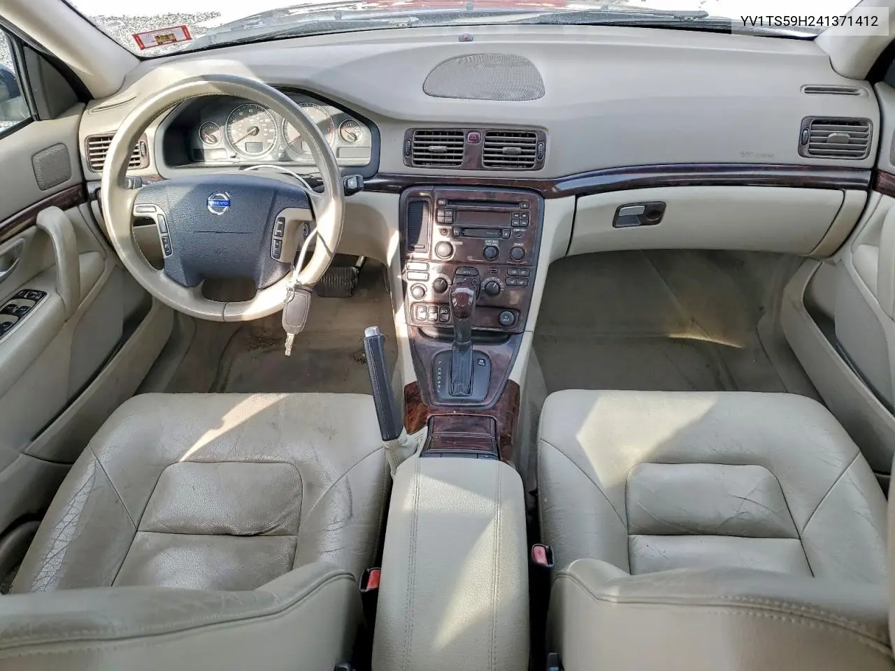 2004 Volvo S80 2.5T VIN: YV1TS59H241371412 Lot: 97323065