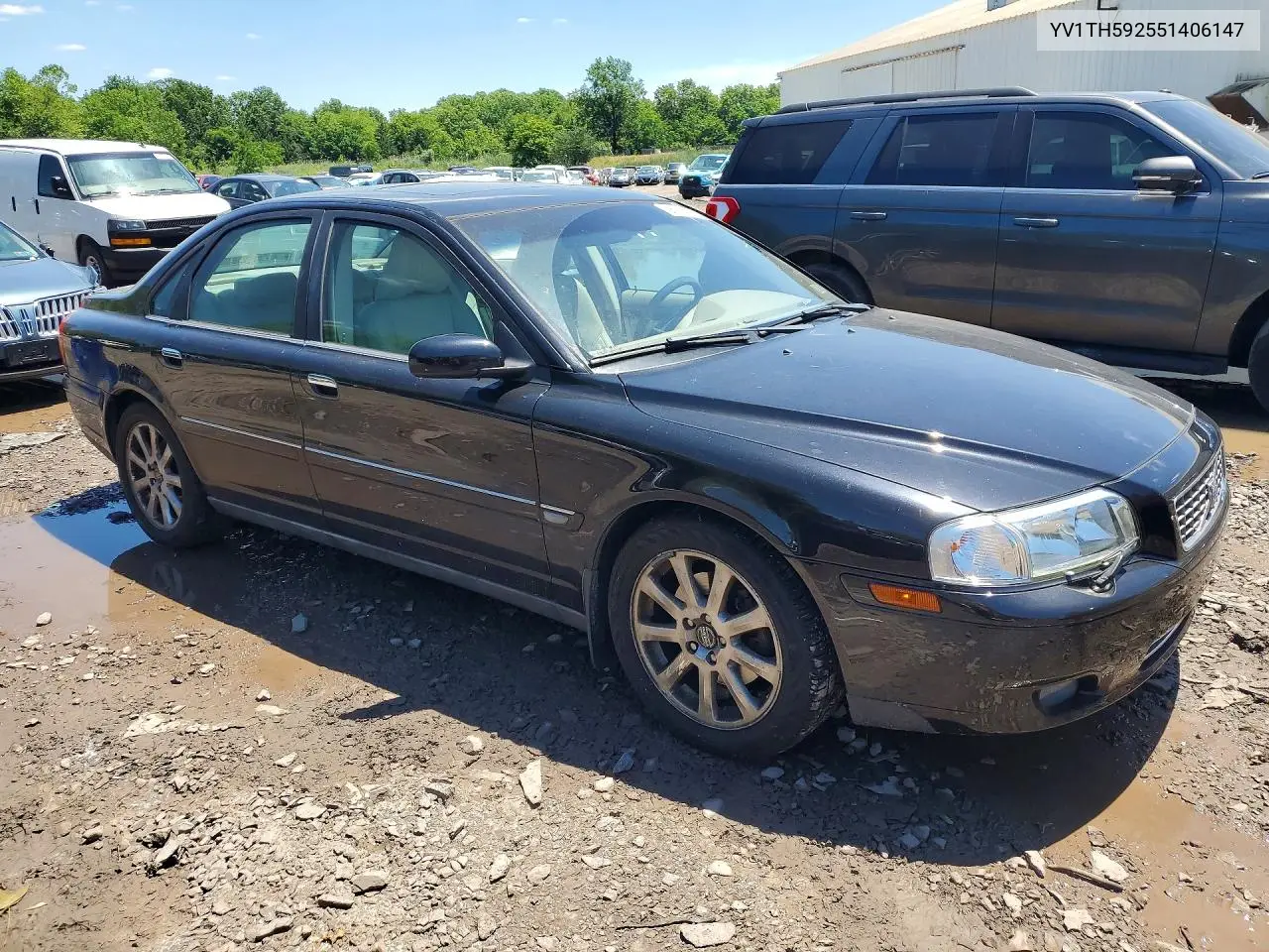 2005 Volvo S80 2.5T VIN: YV1TH592551406147 Lot: 56954696