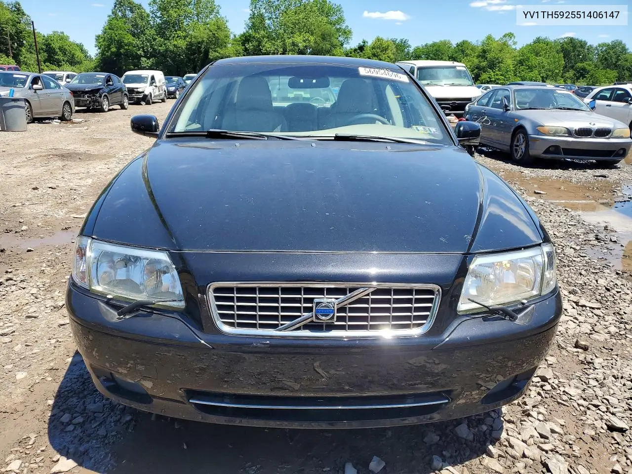 2005 Volvo S80 2.5T VIN: YV1TH592551406147 Lot: 56954696