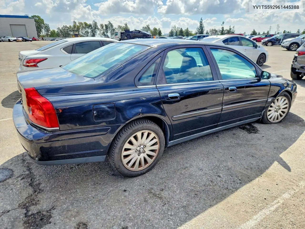 2006 Volvo S80 2.5T VIN: YV1TS592961445388 Lot: 48330666