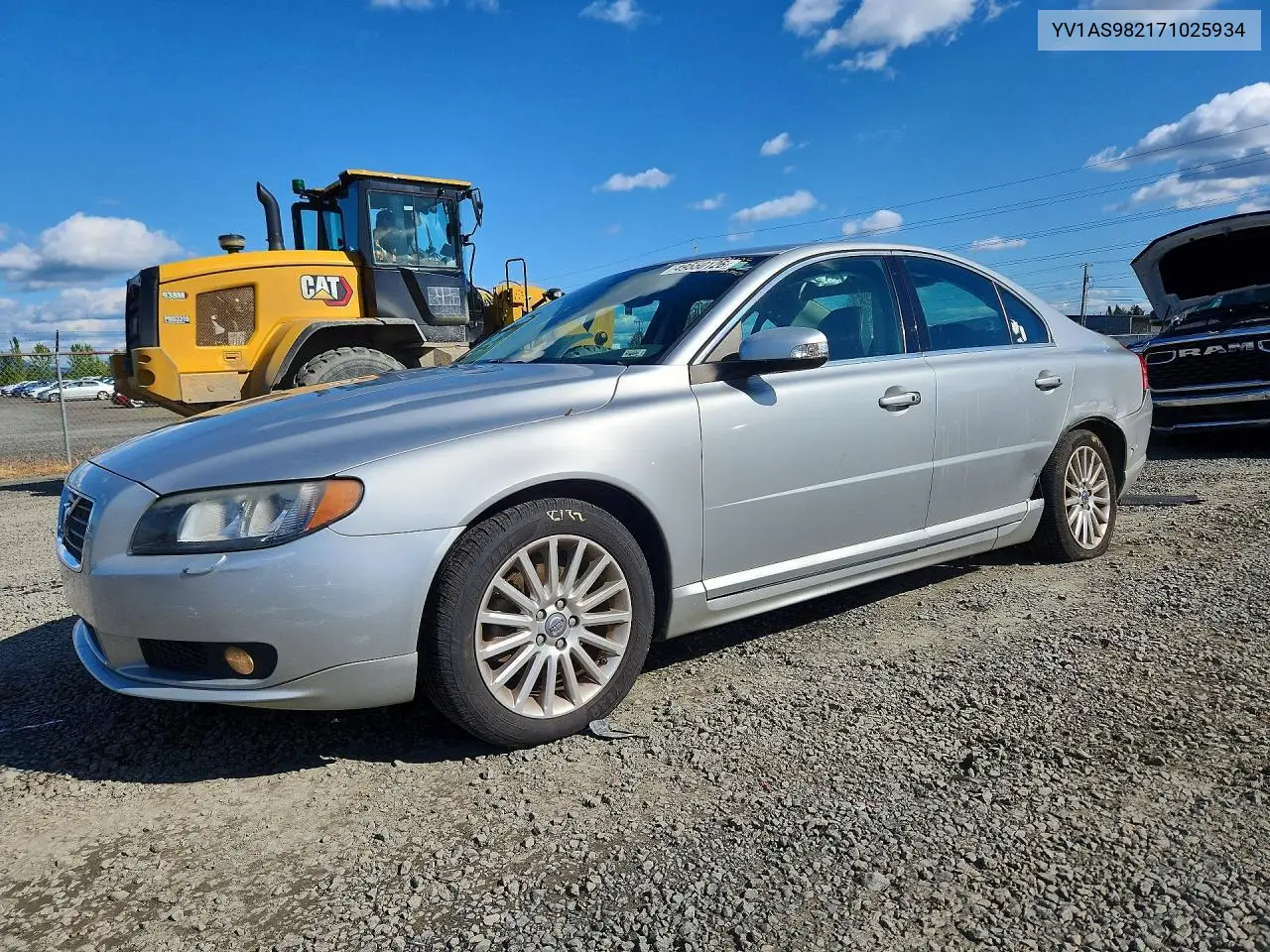 2007 Volvo S80 3.2 VIN: YV1AS982171025934 Lot: 49550126