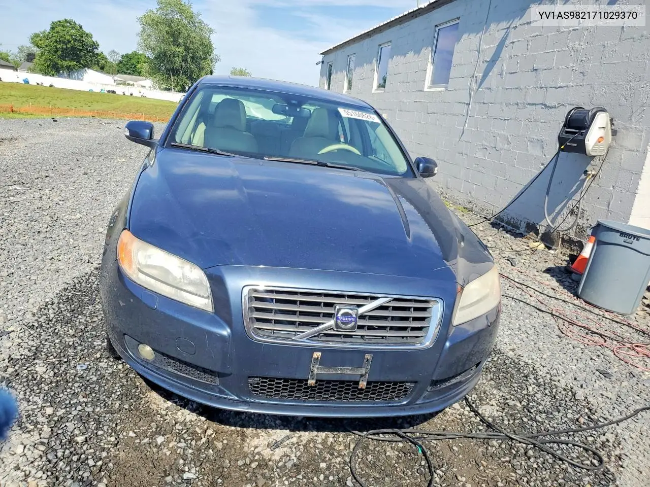 2007 Volvo S80 3.2 VIN: YV1AS982171029370 Lot: 55160626
