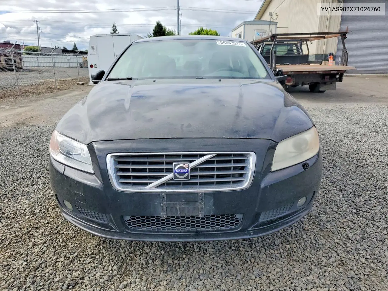 2007 Volvo S80 3.2 VIN: YV1AS982X71026760 Lot: 56483276