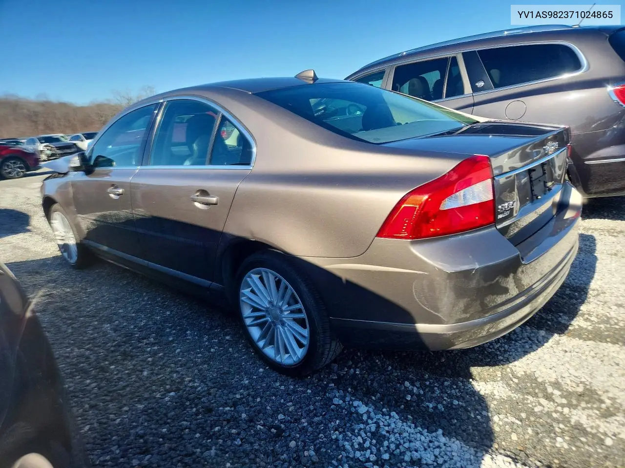 YV1AS982371024865 2007 Volvo S80 3.2