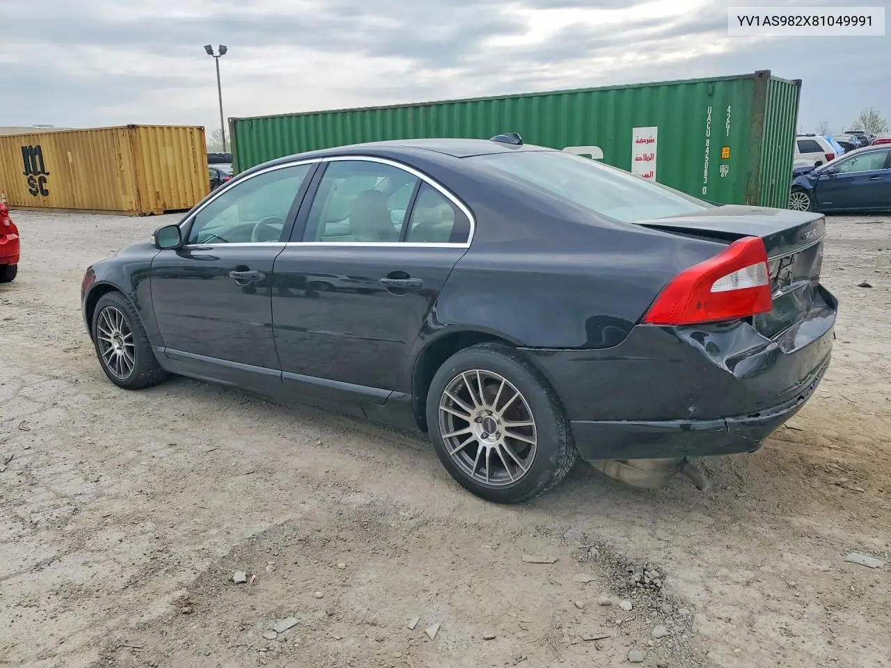 2008 Volvo S80 3.2 VIN: YV1AS982X81049991 Lot: 51064576
