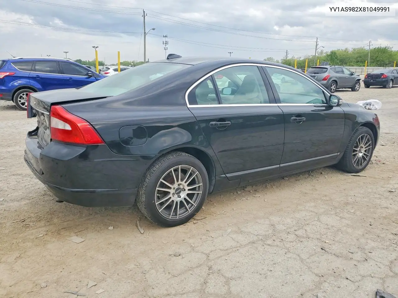 2008 Volvo S80 3.2 VIN: YV1AS982X81049991 Lot: 51064576