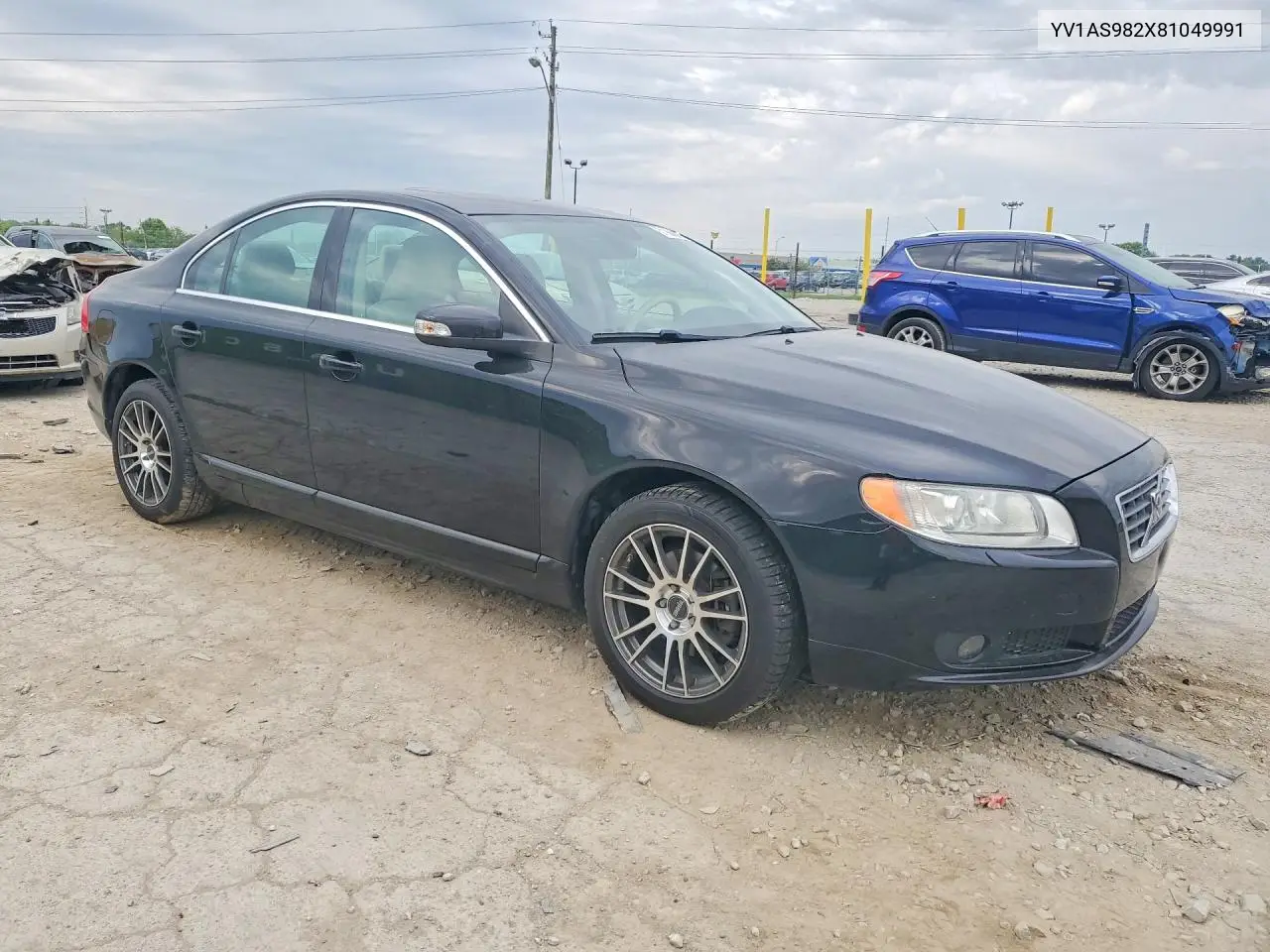 2008 Volvo S80 3.2 VIN: YV1AS982X81049991 Lot: 51064576