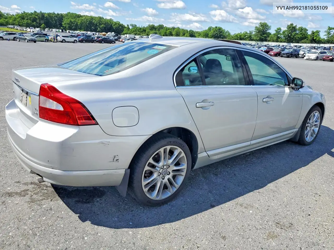 2008 Volvo S80 T6 Turbo VIN: YV1AH992181055109 Lot: 56927596