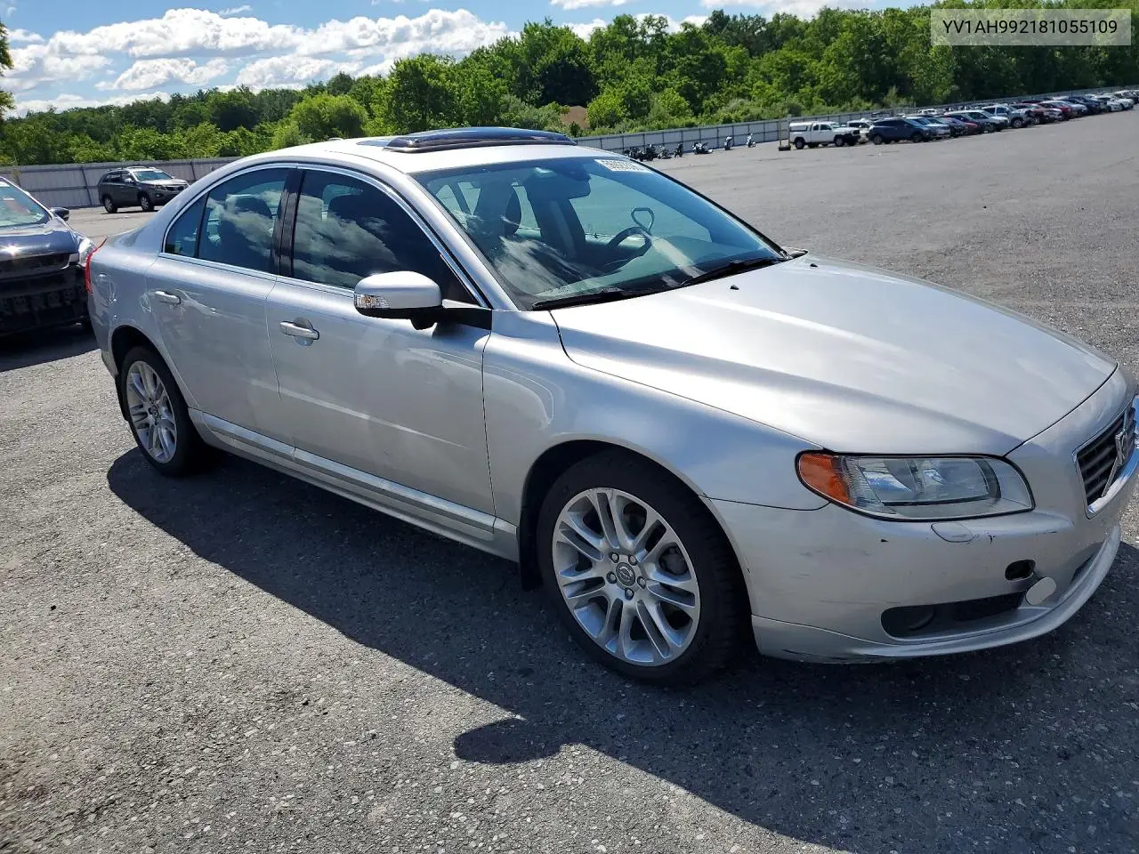 2008 Volvo S80 T6 Turbo VIN: YV1AH992181055109 Lot: 56927596