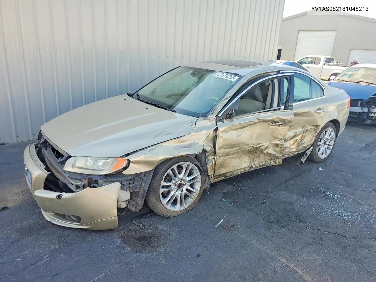 2008 Volvo S80 3.2 VIN: YV1AS982181048213 Lot: 57372256