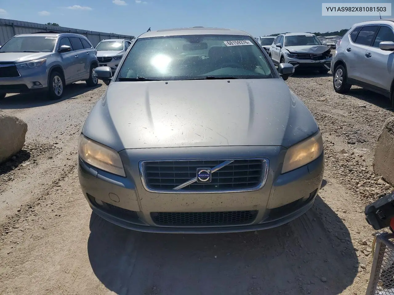 2008 Volvo S80 3.2 VIN: YV1AS982X81081503 Lot: 60159376