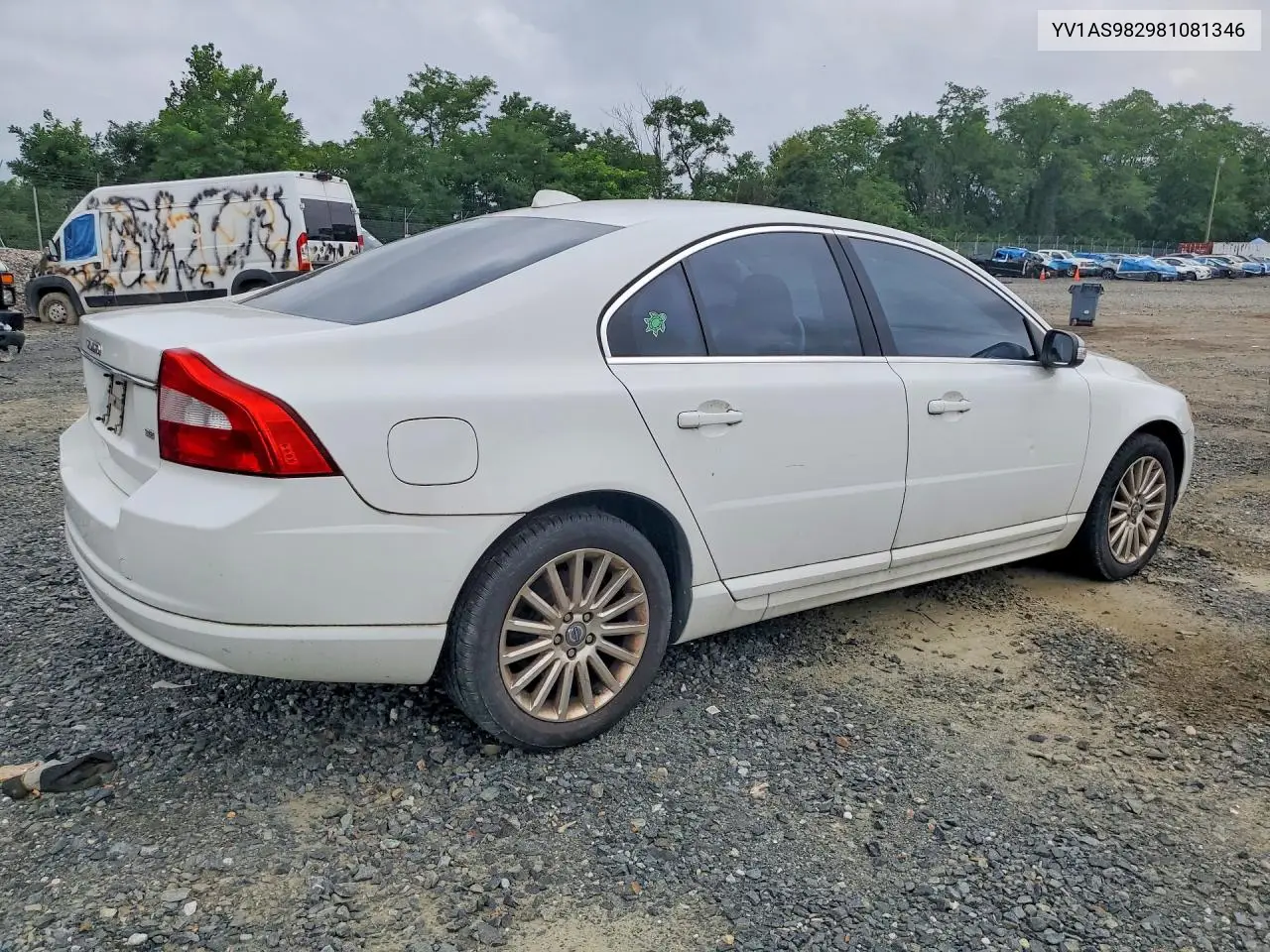 2008 Volvo S80 3.2 VIN: YV1AS982981081346 Lot: 61740126