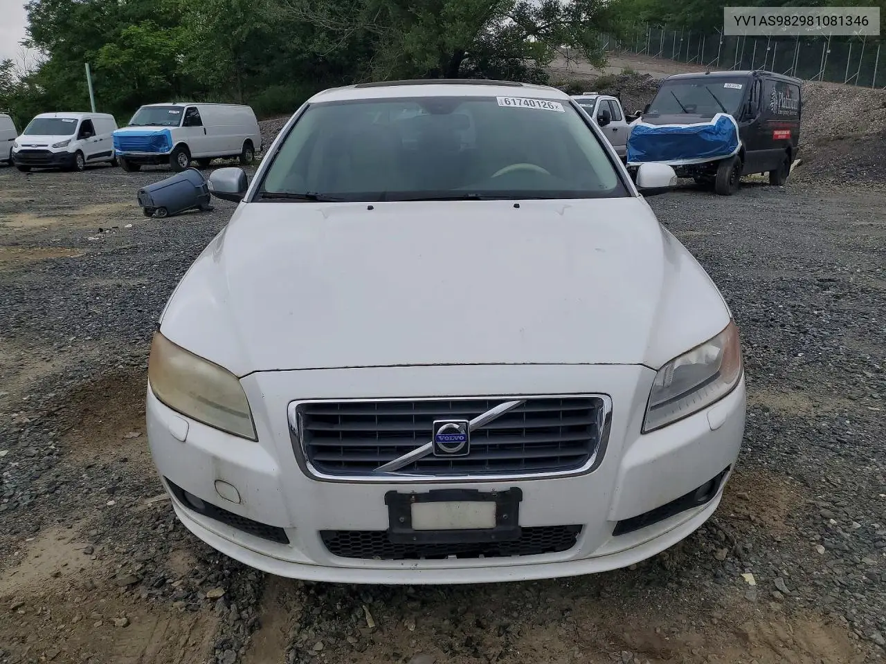 2008 Volvo S80 3.2 VIN: YV1AS982981081346 Lot: 61740126
