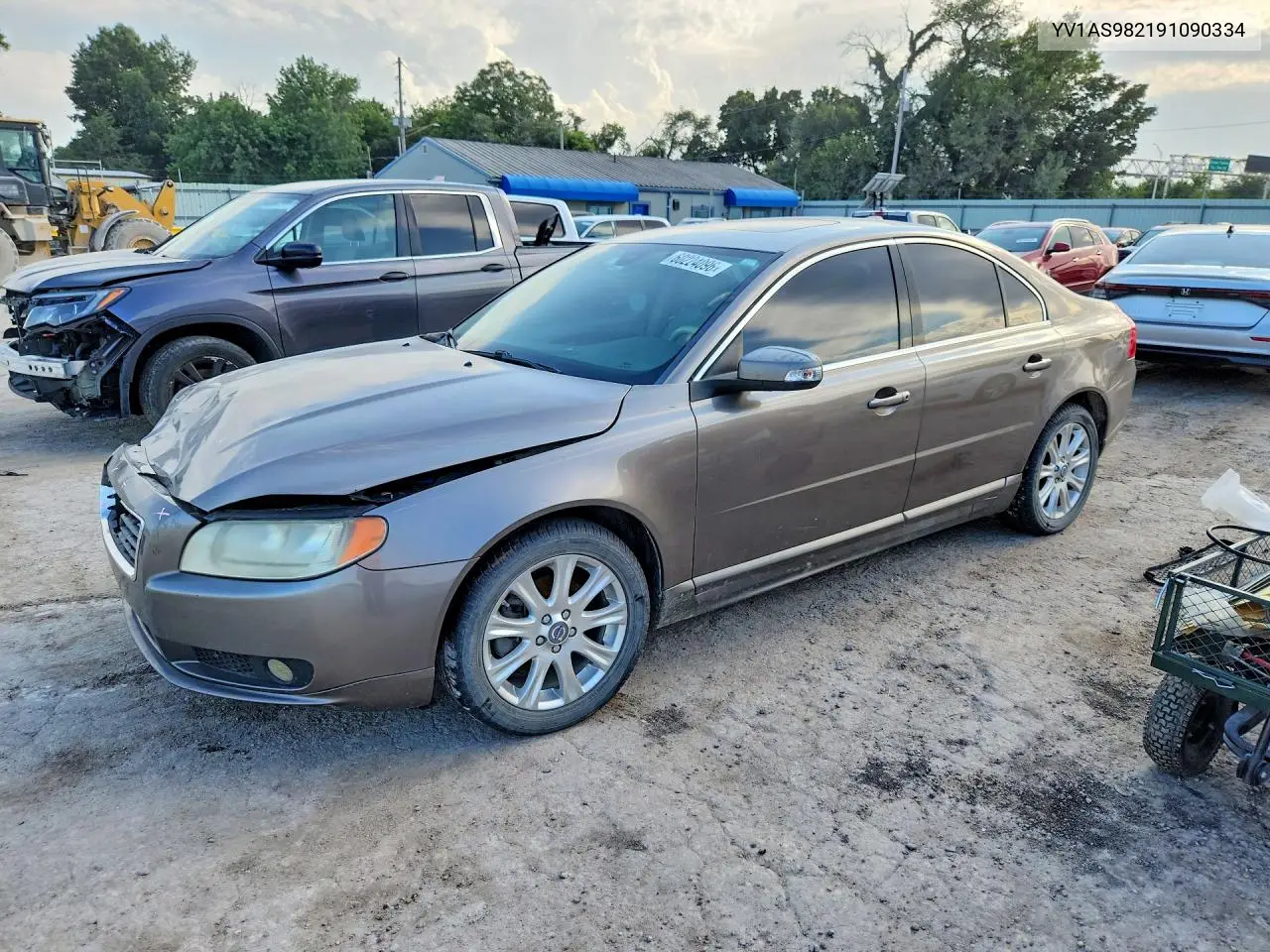 2009 Volvo S80 3.2 VIN: YV1AS982191090334 Lot: 60224096