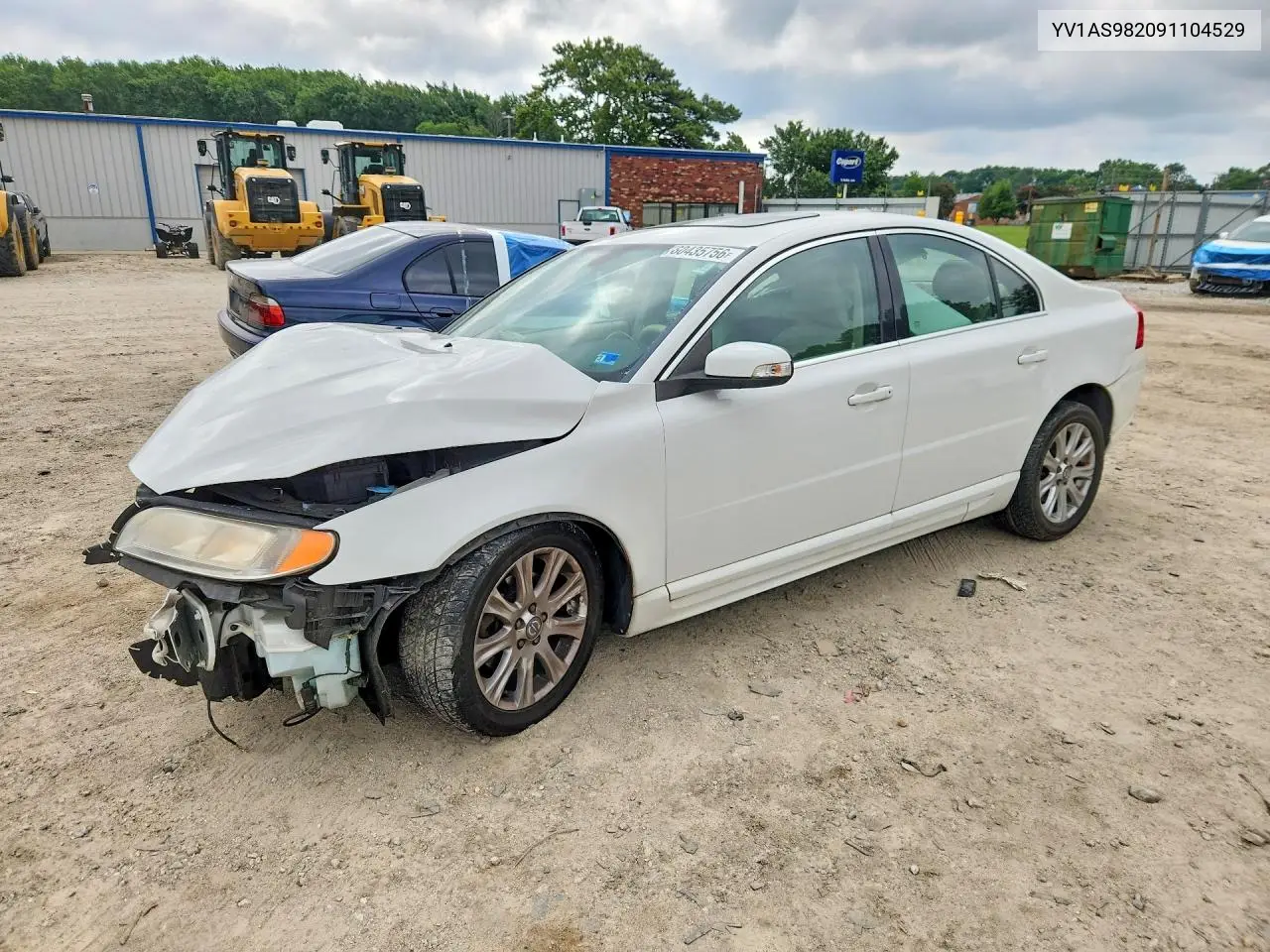 2009 Volvo S80 3.2 VIN: YV1AS982091104529 Lot: 60435756