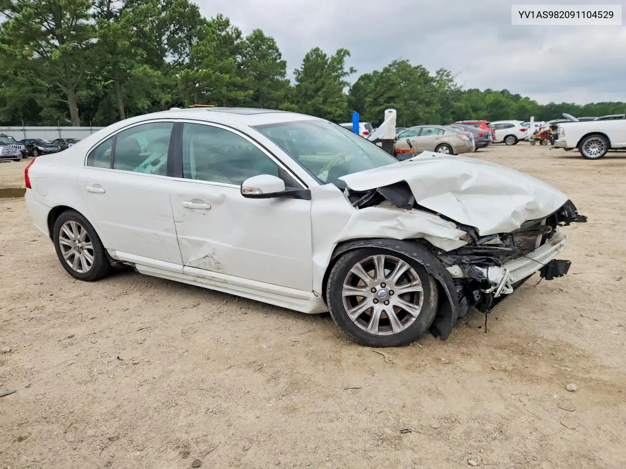 2009 Volvo S80 3.2 VIN: YV1AS982091104529 Lot: 60435756